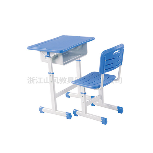 套管式调节中空塑料课桌椅-SF-A9025